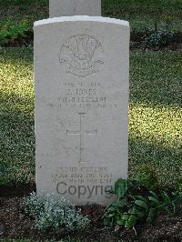 Salonika (Lembet Road) Military Cemetery - Jones, James